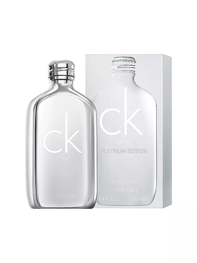 CALVIN KLEIN | ck One Platinum Eau de Toilette 100ml | transparent