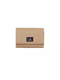 CALVIN KLEIN | Geldbörse CK PLAQUE Small | camel
