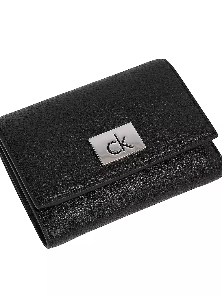 CALVIN KLEIN | Geldbörse CK PLAQUE Small | camel