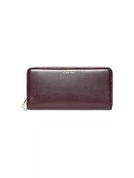 CALVIN KLEIN | Geldbörse CK PULLER Large | dunkelrot