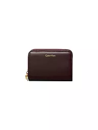 CALVIN KLEIN | Geldbörse CK PULLER Medium | dunkelrot