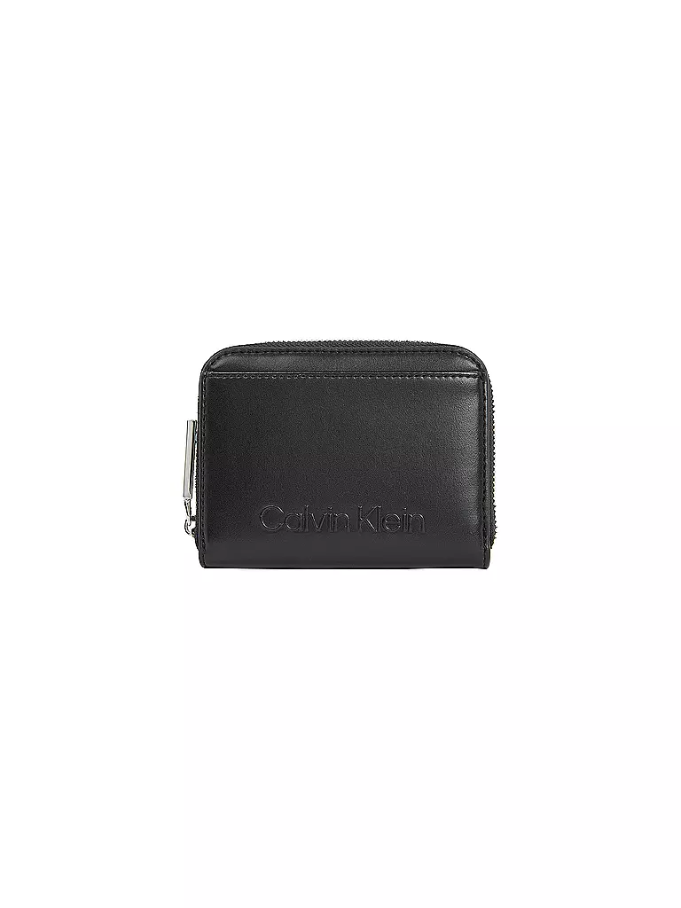 CALVIN KLEIN | Geldbörse EMBOSSED | schwarz