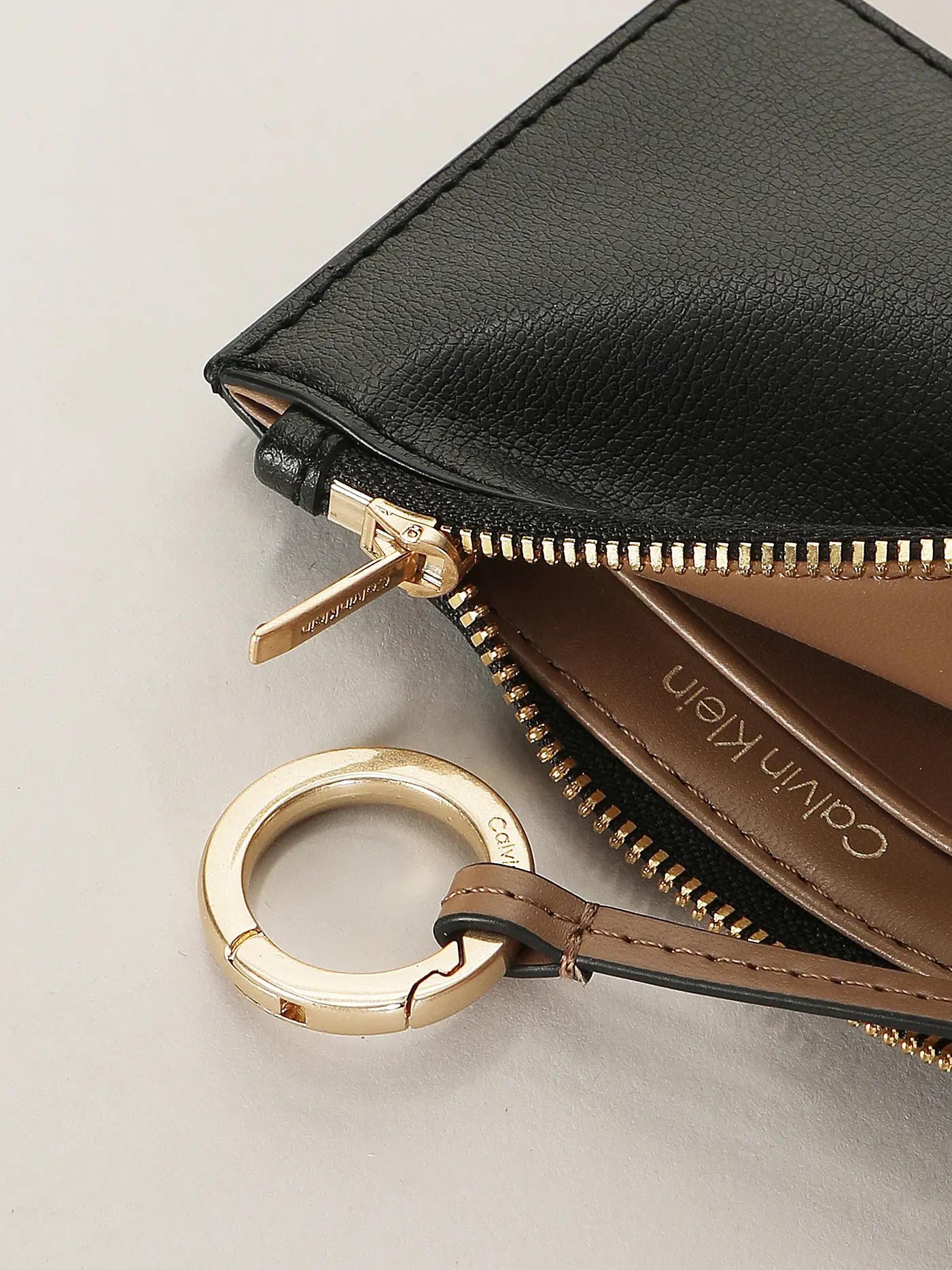CALVIN KLEIN | Geldbörse FOIL | schwarz