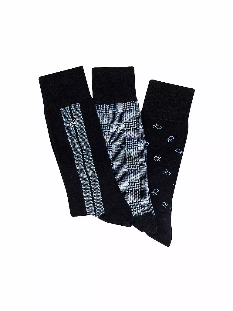 CALVIN KLEIN | Geschenkbox Socken 3-er Pkg. | blau