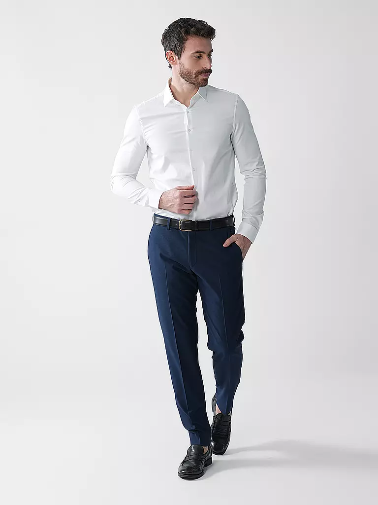 CALVIN KLEIN | Hemd Slim Fit EASY CARE  | weiss
