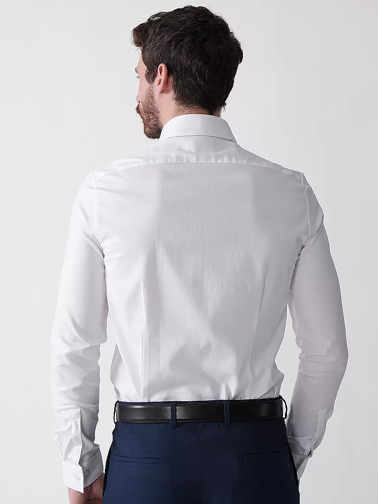 CALVIN KLEIN | Hemd Slim Fit EASY CARE | weiss