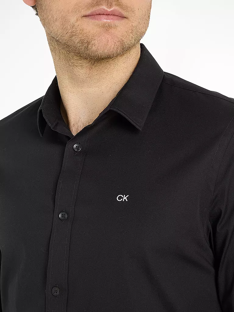 CALVIN KLEIN | Hemd | schwarz