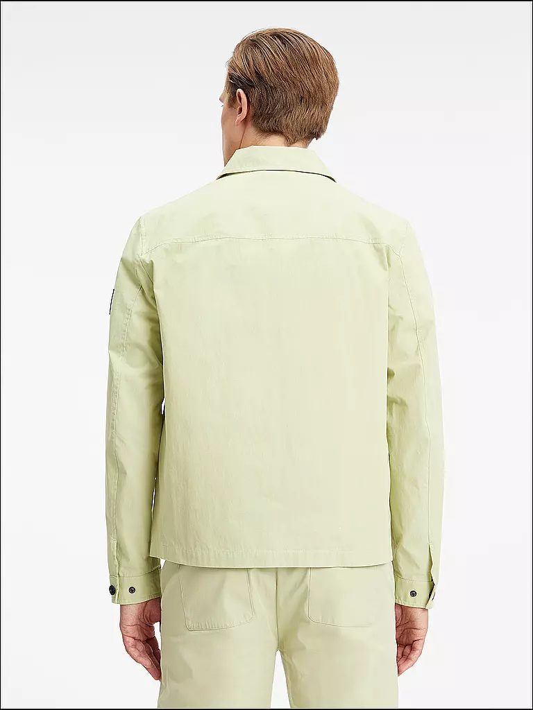 CALVIN KLEIN | Jacke - Overshirt | hellgrün