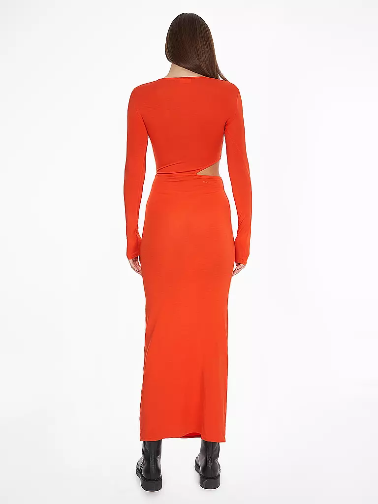 CALVIN KLEIN | Jerseykleid | orange