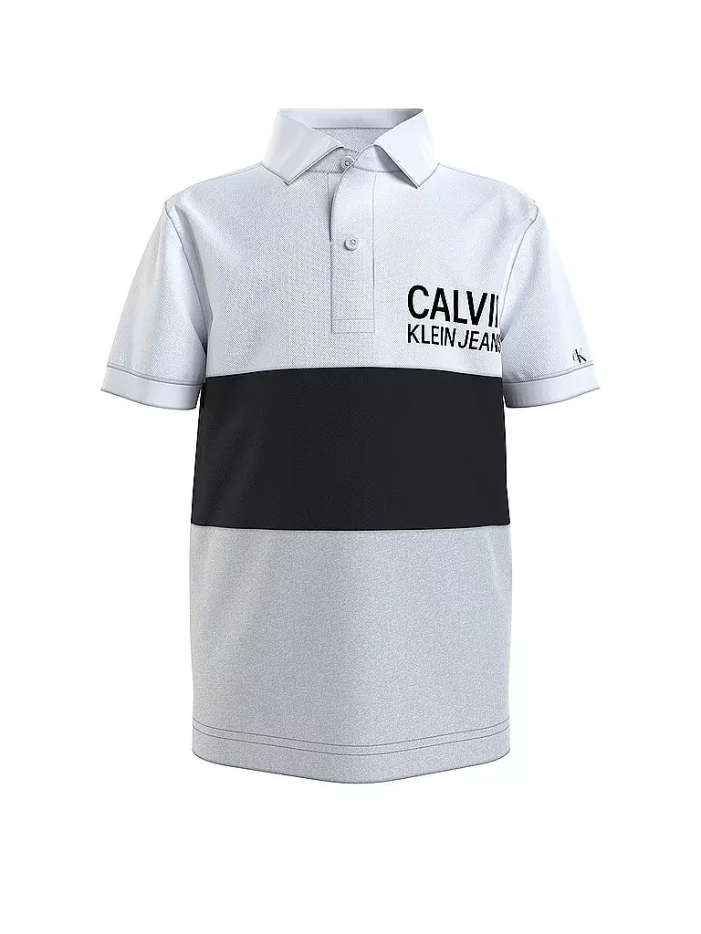 CALVIN KLEIN | Jungen Poloshirt  | weiß
