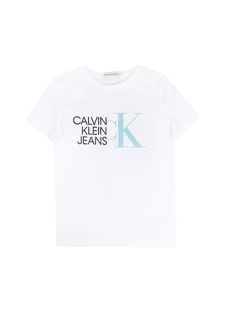 CALVIN KLEIN | Jungen T Shirt | weiß