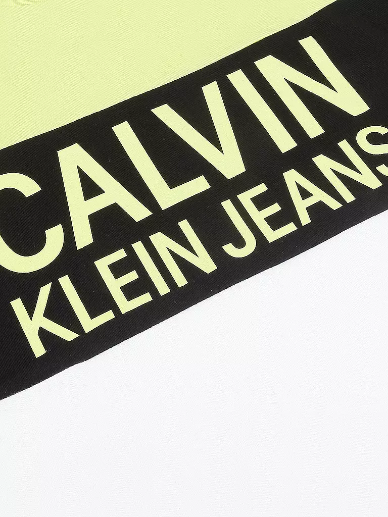 CALVIN KLEIN | Jungen T-Shirt  | gelb