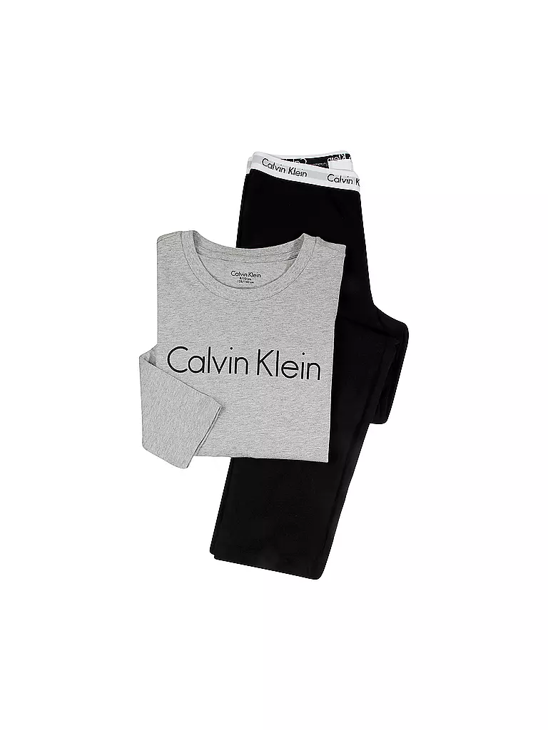 CALVIN KLEIN | Jungen-Pyjama | grau