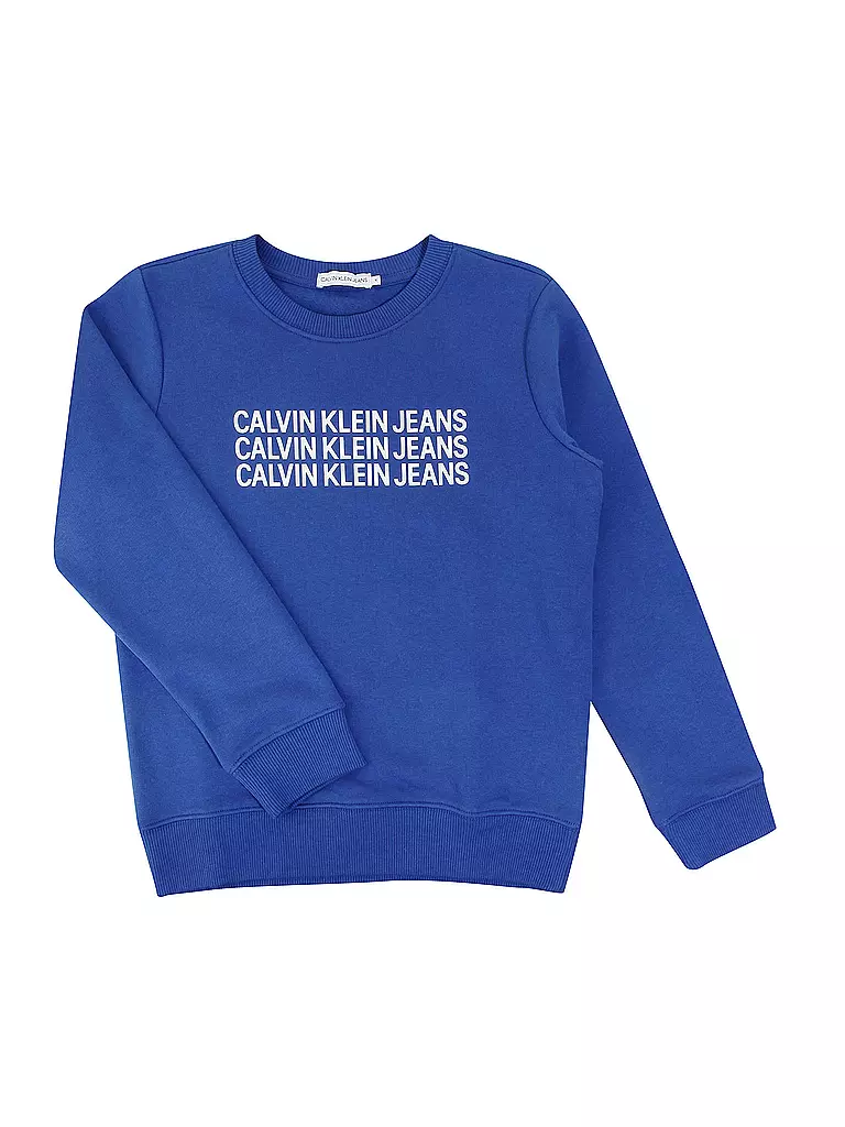CALVIN KLEIN | Jungen-Sweater | blau