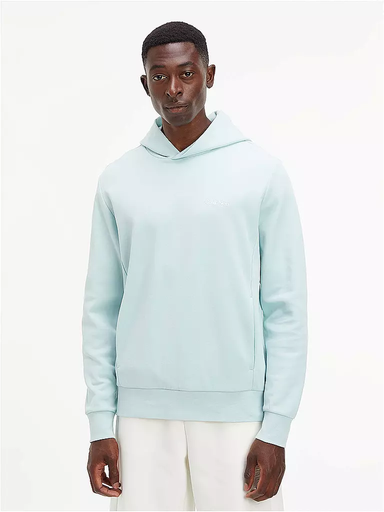 CALVIN KLEIN | Kapuzensweater - Hoodie REPREVE | hellblau