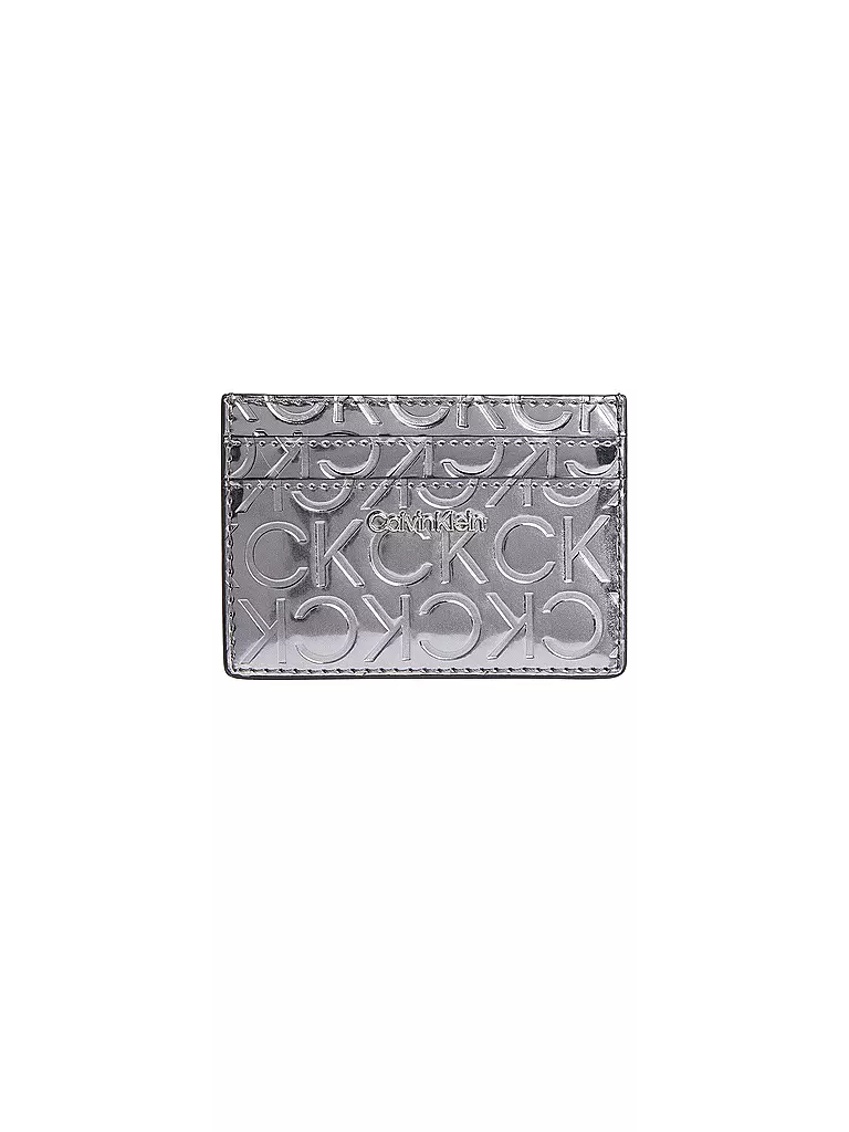 CALVIN KLEIN | Kartenetui | silber