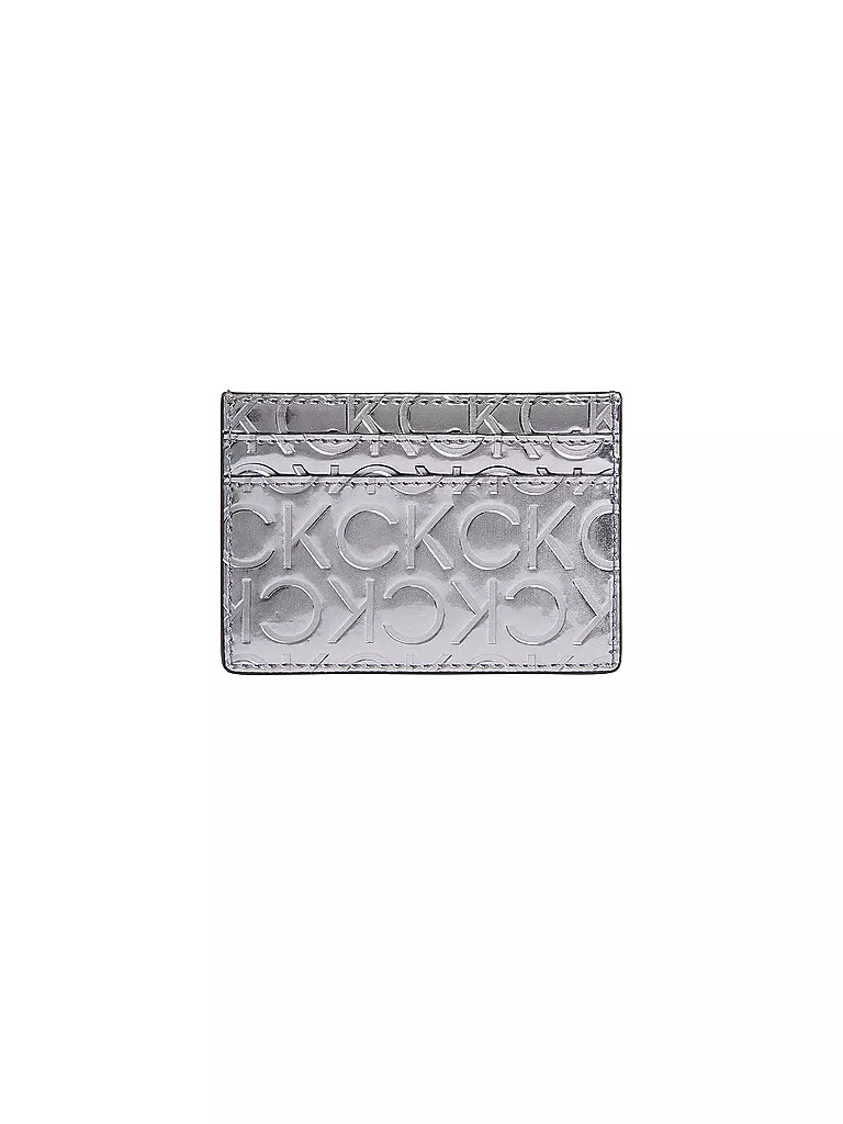 CALVIN KLEIN | Kartenetui | silber