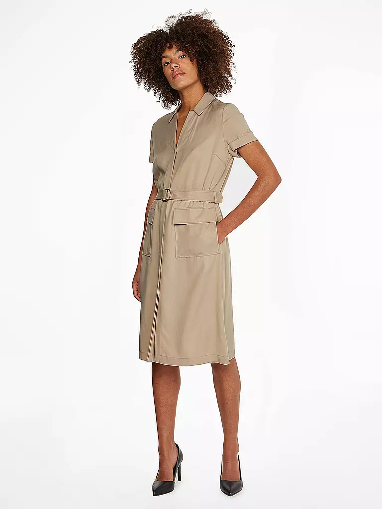 CALVIN KLEIN | Kleid | beige