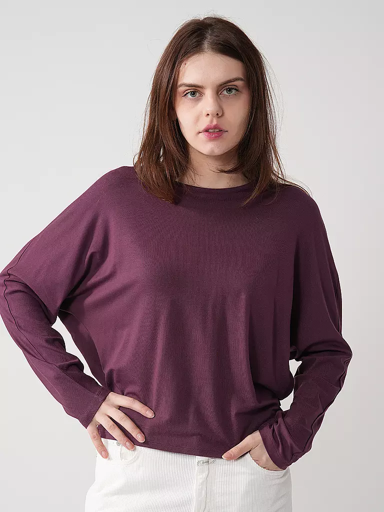 CALVIN KLEIN | Langarmshirt | beere