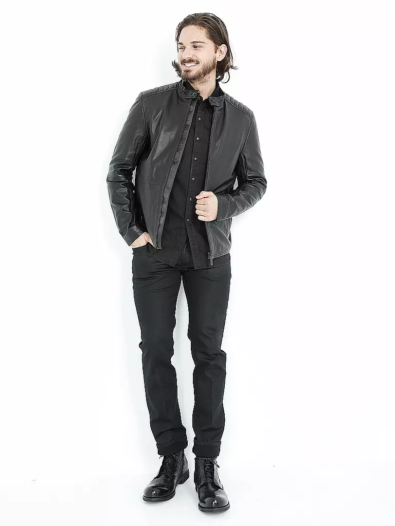 CALVIN KLEIN | Lederjacke "Entry" | 