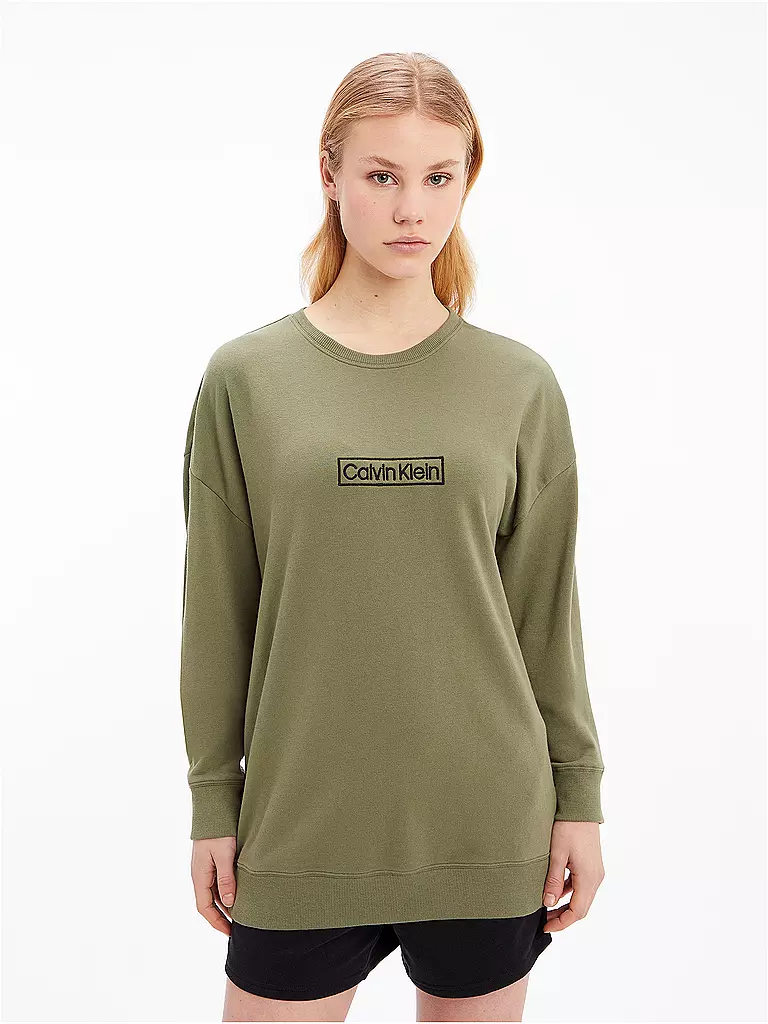CALVIN KLEIN | Loungewear Sweater | olive