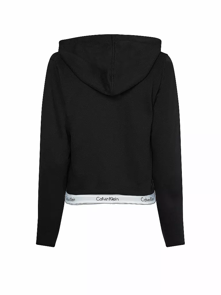 CALVIN KLEIN | Loungewear Sweatjacke | schwarz