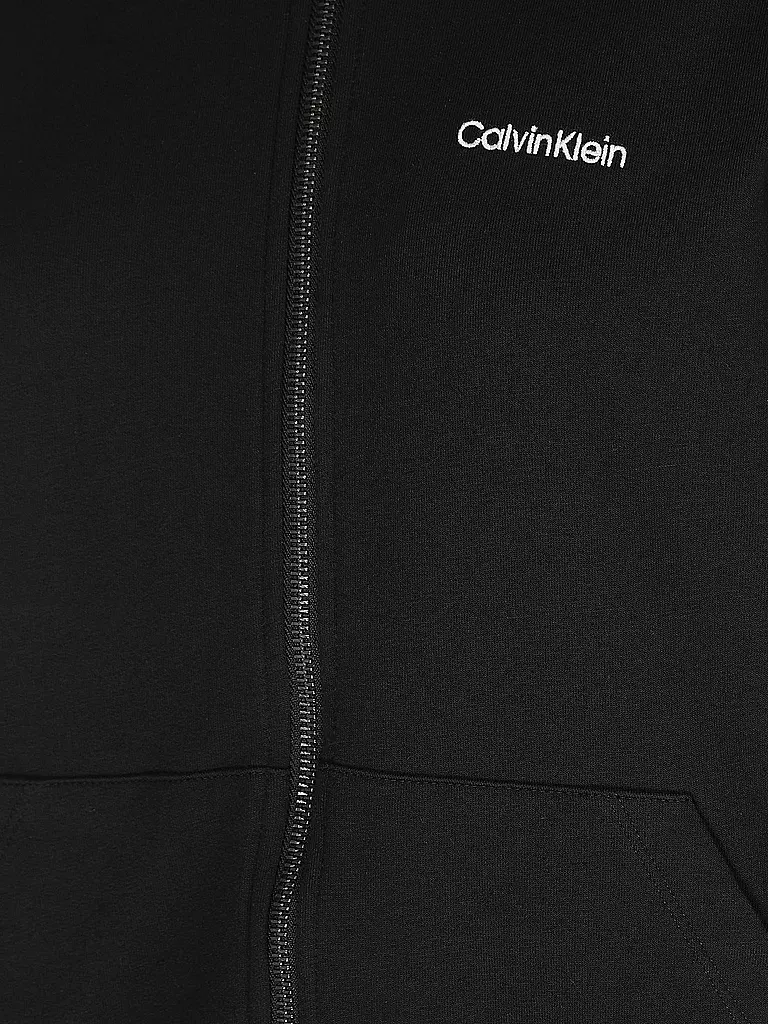 CALVIN KLEIN | Loungewear Sweatjacke | schwarz