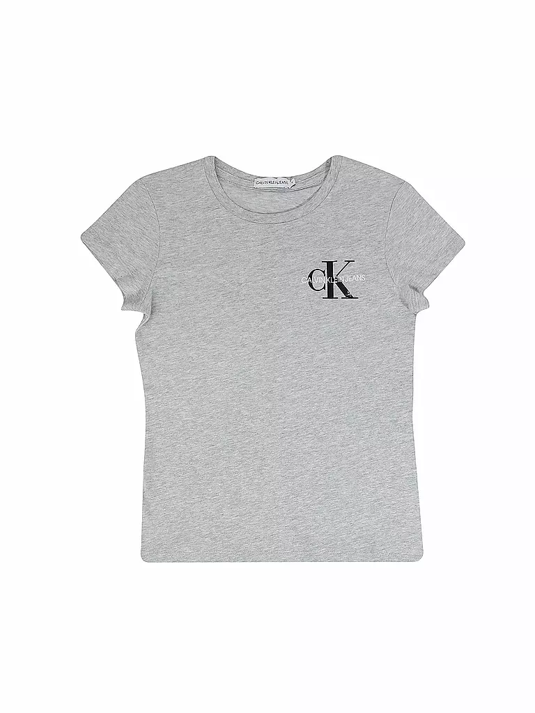 CALVIN KLEIN | Mädchen T-Shirt | grau