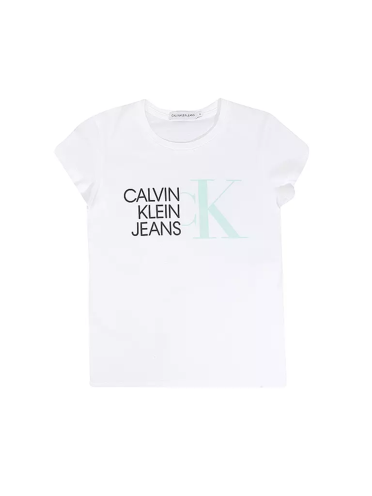 CALVIN KLEIN | Mädchen T-Shirt | weiß