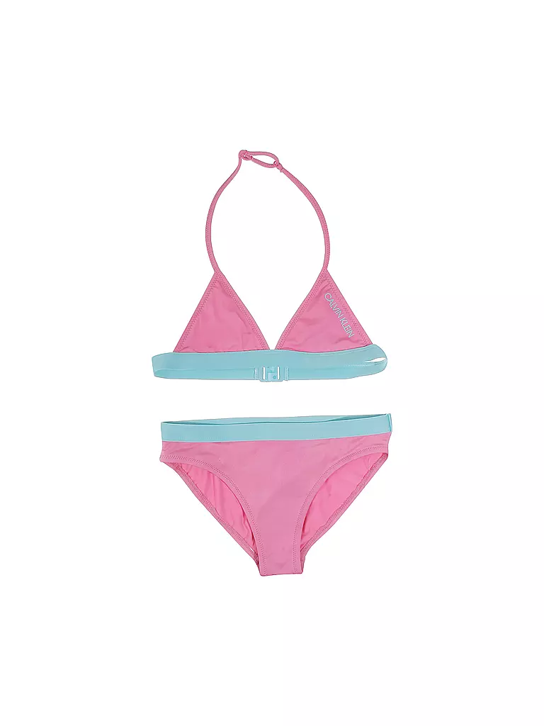 CALVIN KLEIN | Mädchen Triangel-Bikini | rosa