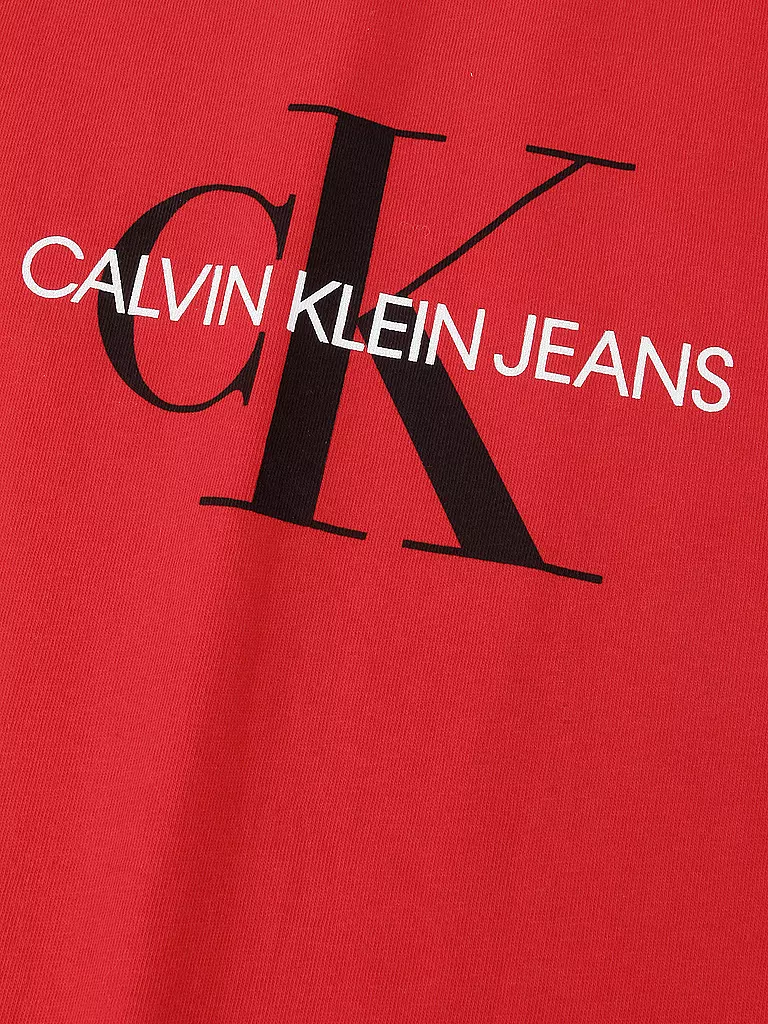 CALVIN KLEIN | Mädchen-T-Shirt  | rot
