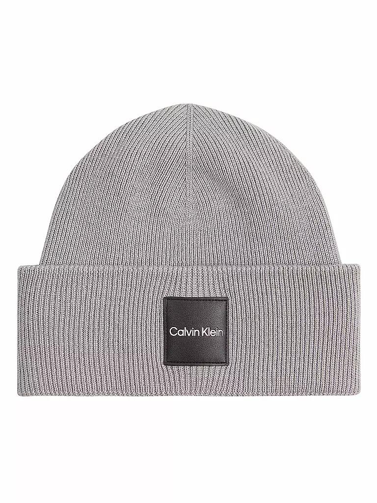 CALVIN KLEIN | Mütze - Beanie | grau