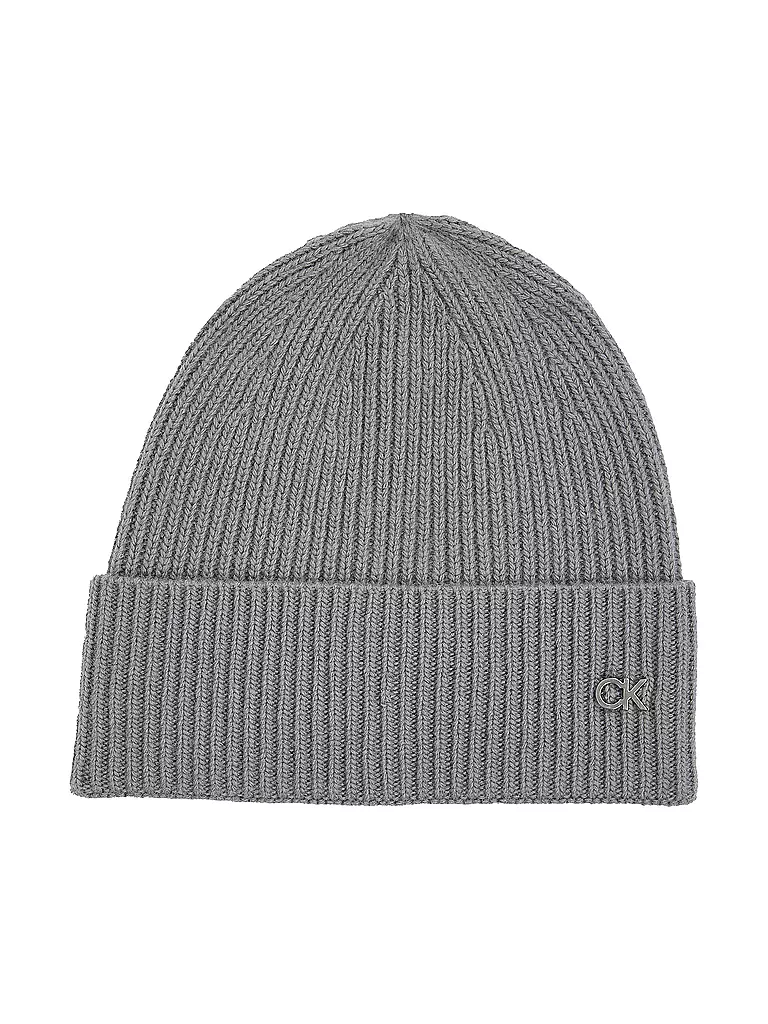 CALVIN KLEIN | Mütze - Haube RE-LOCK | grau