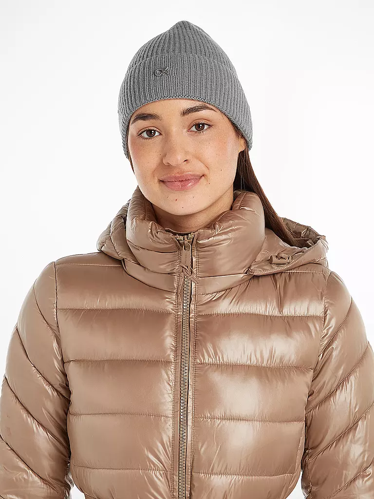 CALVIN KLEIN | Mütze - Haube RE-LOCK | grau