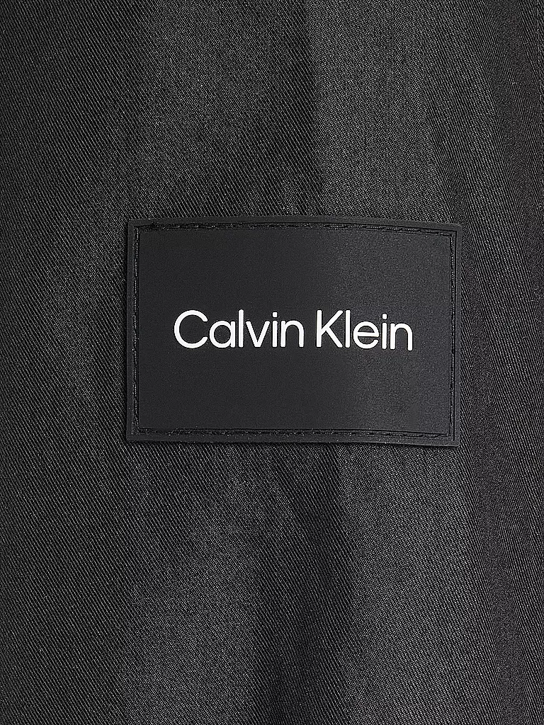 CALVIN KLEIN | Overshirt  | schwarz