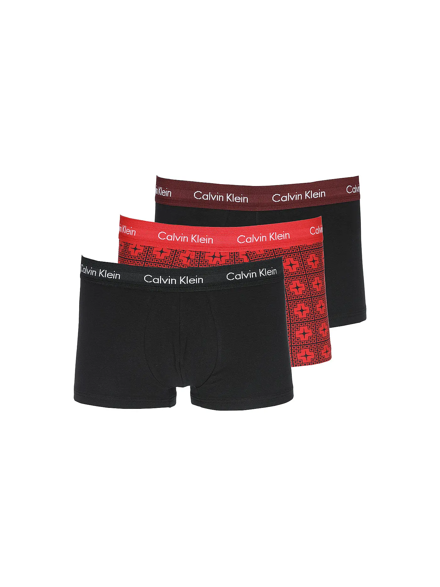 CALVIN KLEIN | Pants 3-er Pkg black | schwarz