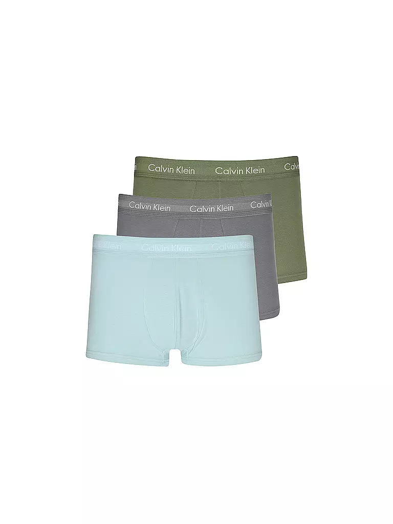CALVIN KLEIN | Pants 3-er Pkg. black | hellblau
