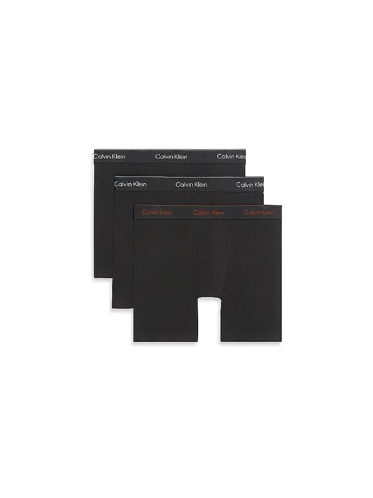 CALVIN KLEIN | Pants 3er Pkg. orange | schwarz