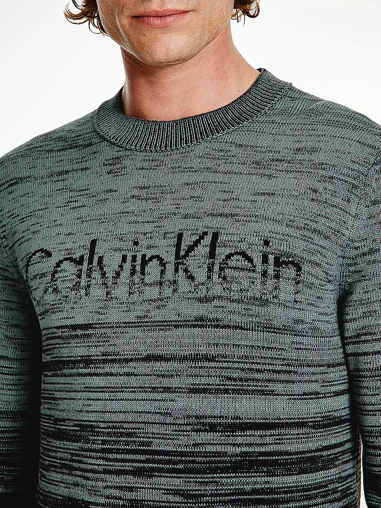 CALVIN KLEIN | Pullover | grün