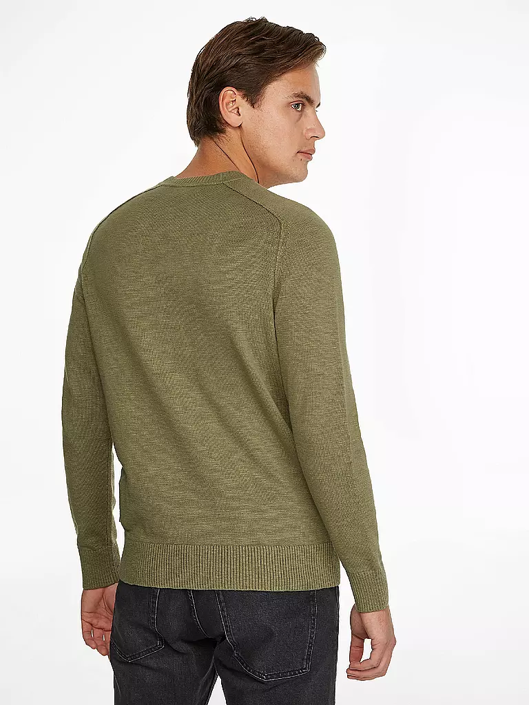 CALVIN KLEIN | Pullover | grün