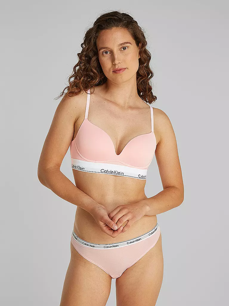 CALVIN KLEIN | Push Up BH buff pink | rosa
