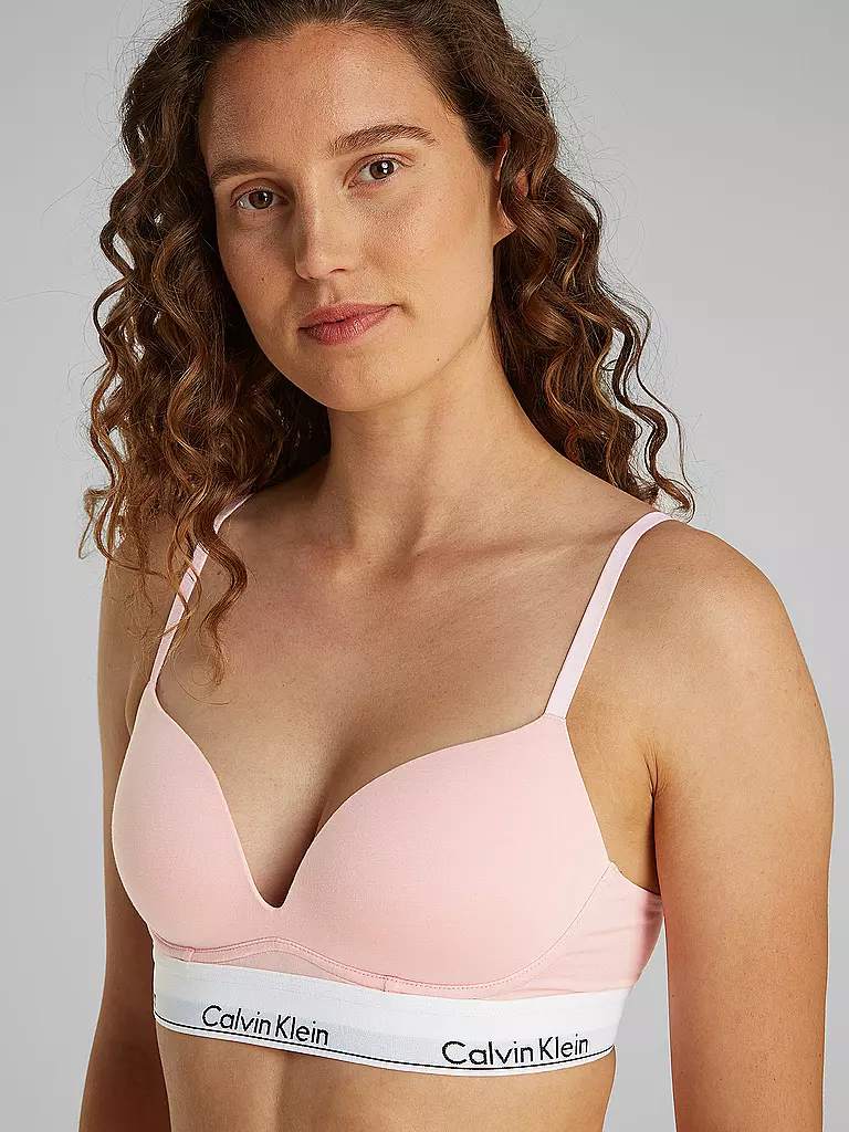 CALVIN KLEIN | Push Up BH buff pink | rosa