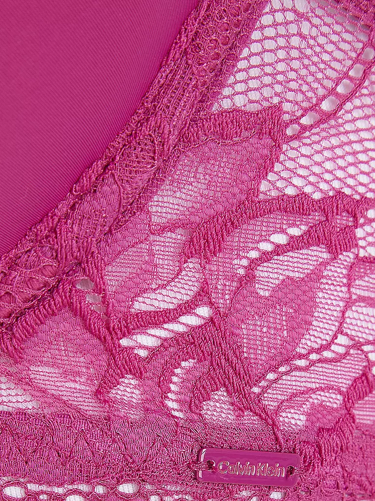 CALVIN KLEIN | Push Up BH mit Bügel purple | schwarz