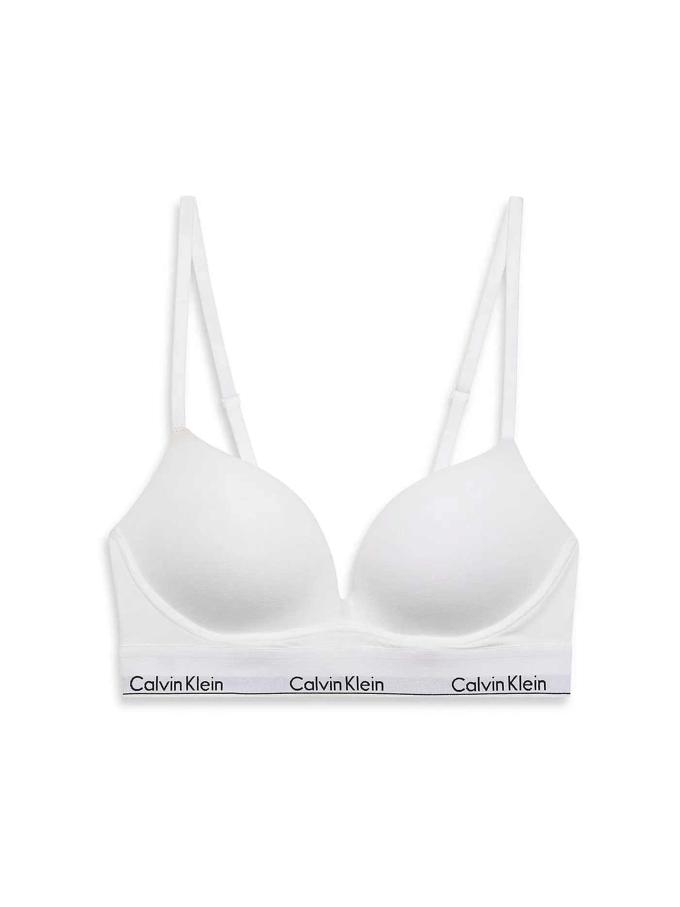 CALVIN KLEIN | Push Up BH white | weiss