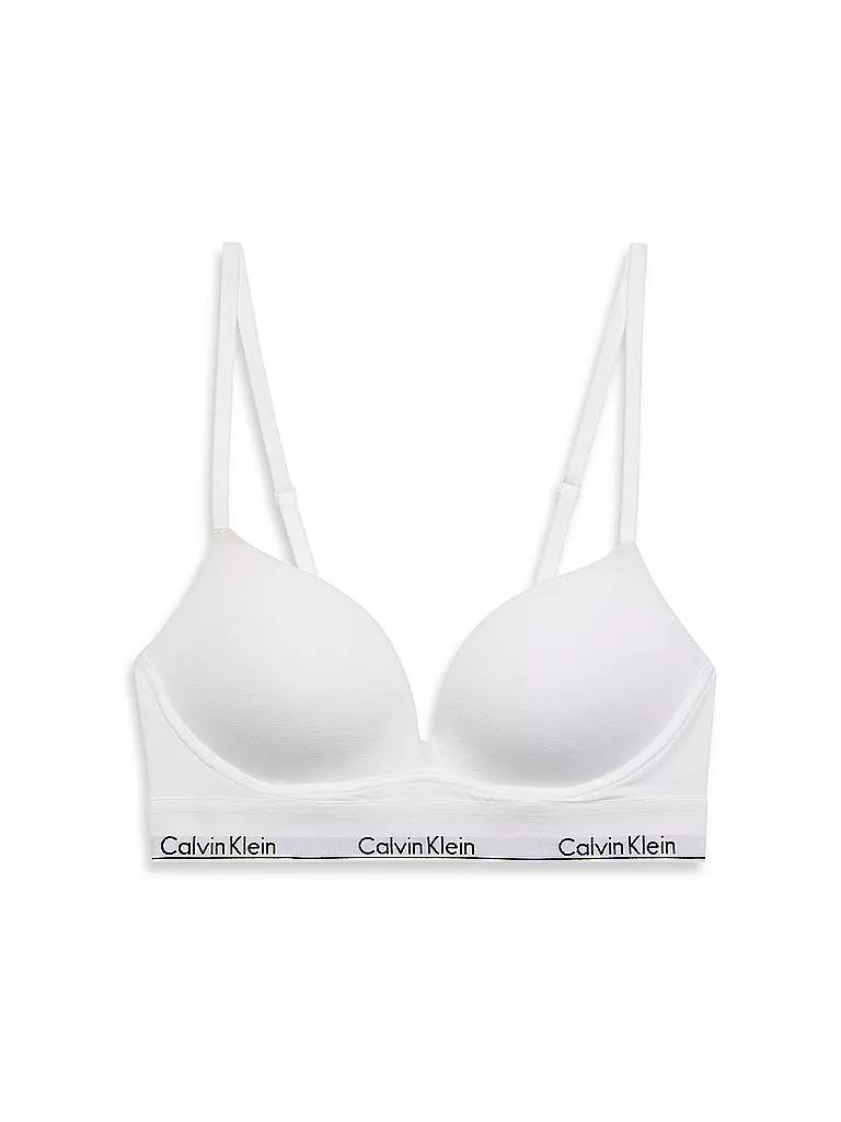 CALVIN KLEIN | Push Up BH white | weiss