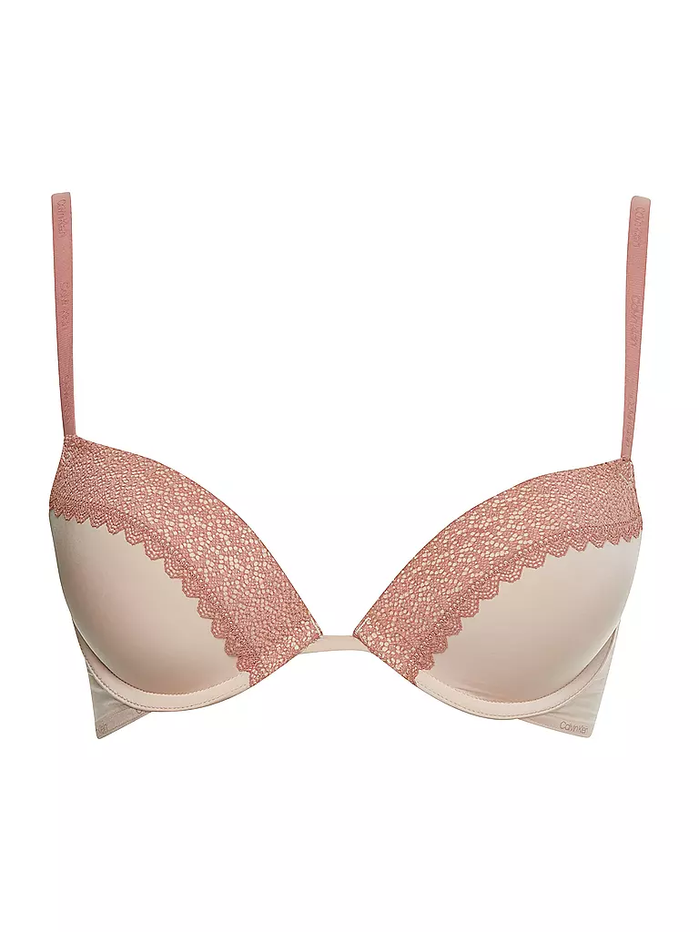 CALVIN KLEIN | Push Up Plunge BH Flirty red | rosa