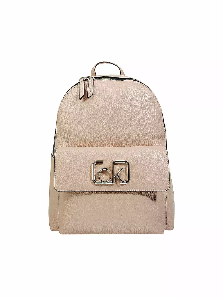 CALVIN KLEIN | Rucksack "CK Signature" | beige