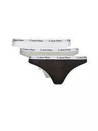 CALVIN KLEIN | Slip 3-er Pkg. black | schwarz