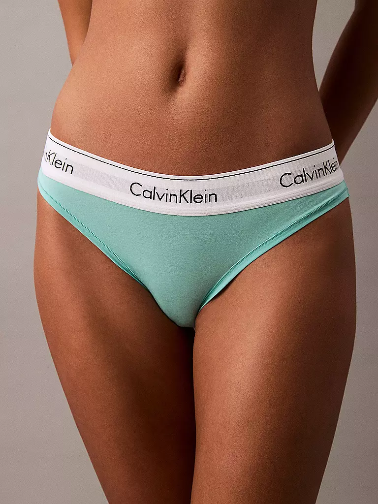 CALVIN KLEIN | Slip MODERN COTTON blue | türkis