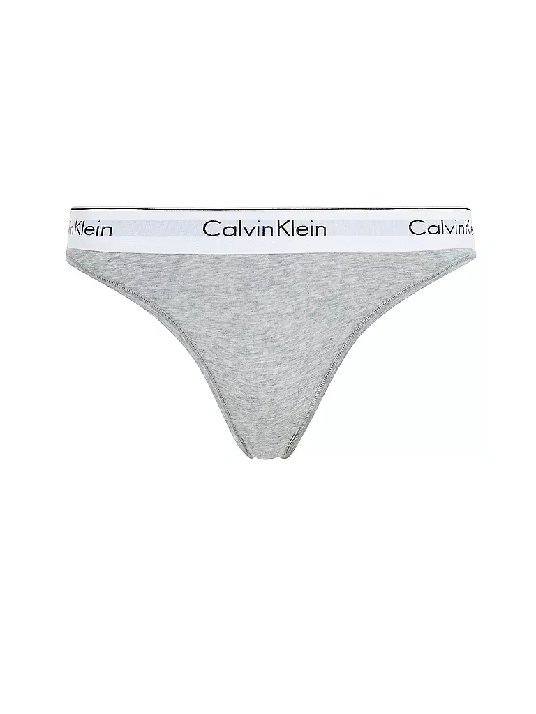 CALVIN KLEIN | Slip MODERN COTTON grey heather | grau
